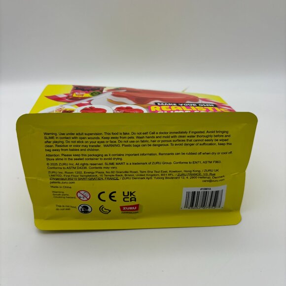 Slime Mart STRAWBERRY CHEESECAKE Pretend Play Food Themed DIY Slime Craft Toys - Picture 4 of 4